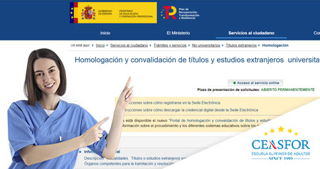 ¿Cómo homologar el título de Enfermería en España?