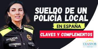 El sueldo de un Policía Local en España