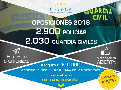 Promo curso Guardia Civil