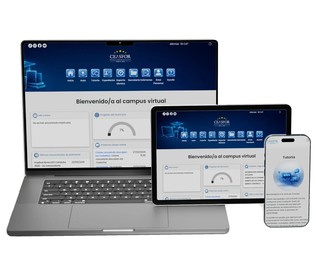 Plataforma de estudio CEASFOR