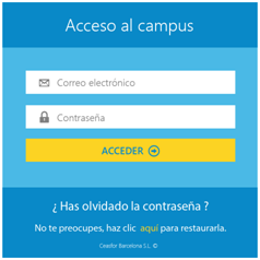 formulario acceso