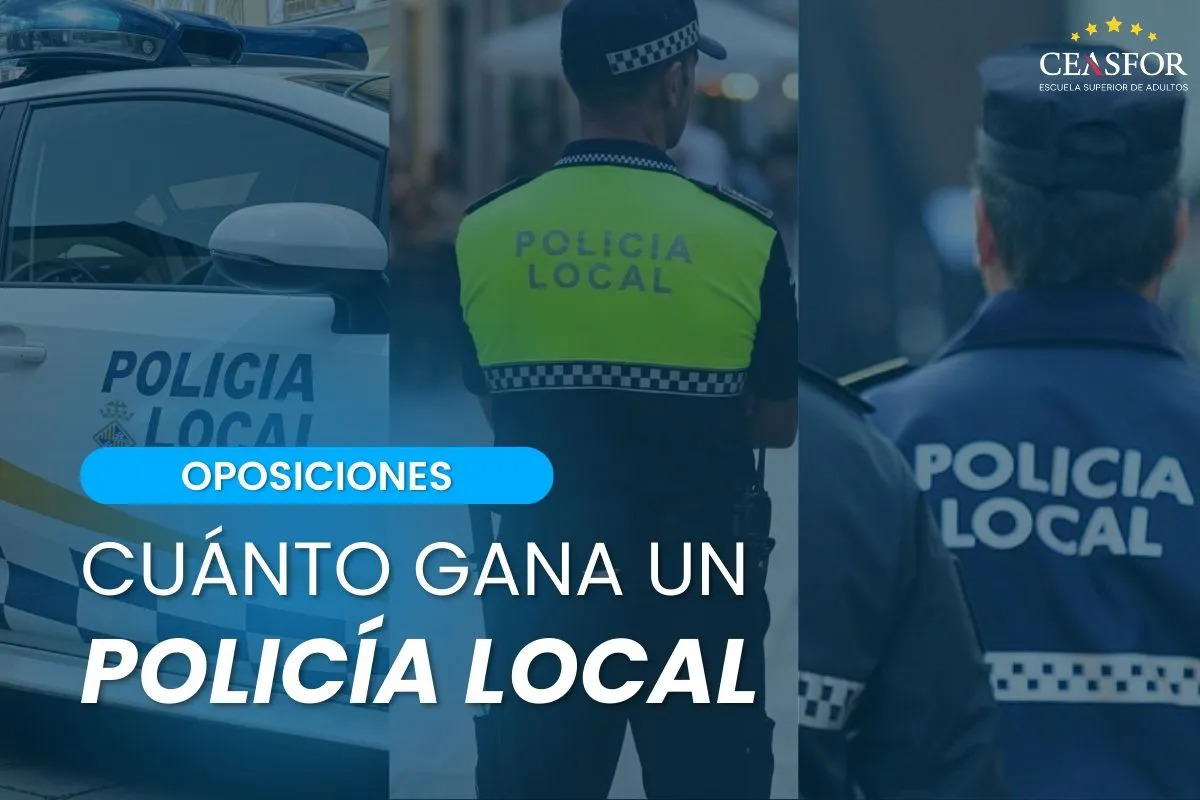 El sueldo de un Policía Local en España: todas las claves y complementos
