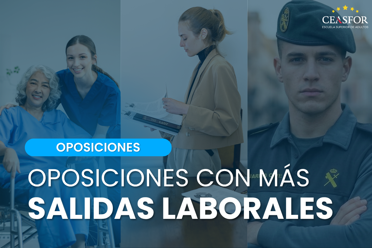 Oposiciones con más salidas laborales en 2026