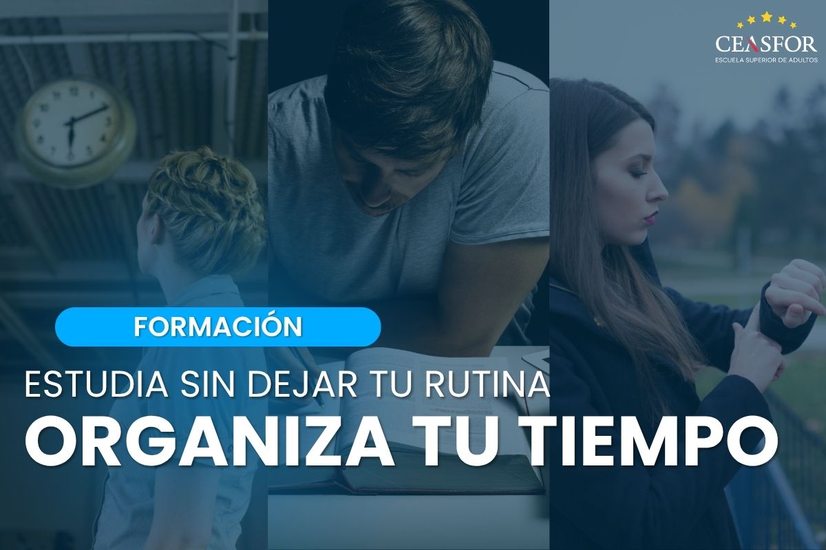 organizar tu tiempo si trabajas y estudias