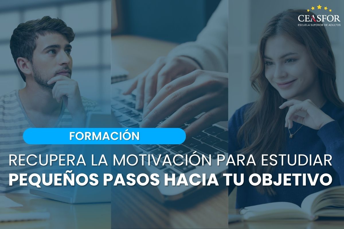 Tres estudiantes trabajando con ordenadores portátiles en un aula.